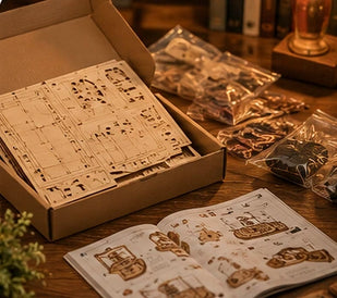 Préparez les pièces