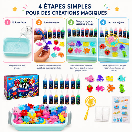 AquaCréa – Kit Créatif d’Eau Magique