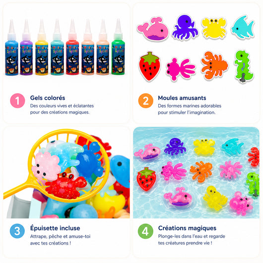 AquaCréa – Kit Créatif d’Eau Magique