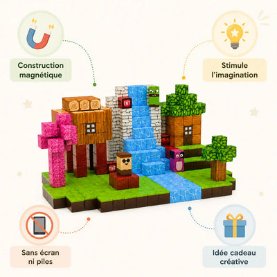 BlocWorld – Monde Magnétique à Construire