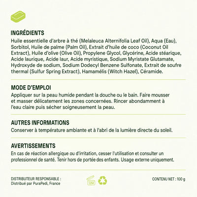 Savon Purifiant PuraPedi™