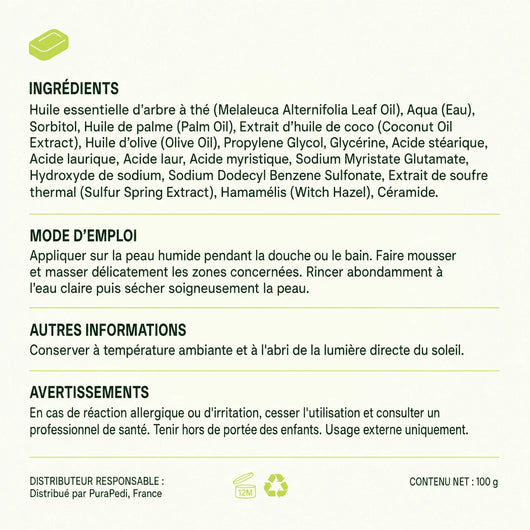 Savon Purifiant PuraPedi™