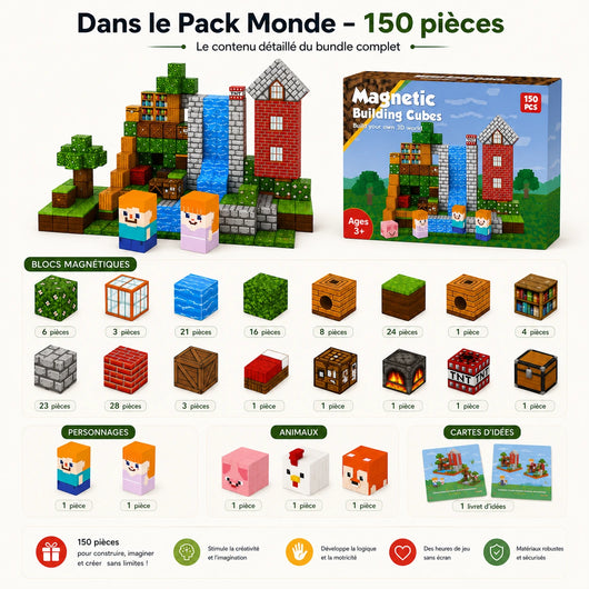 BlocWorld – Monde Magnétique à Construire